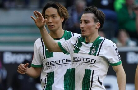 Rocco Reitz von Gladbach im Spiel gegen RB Leipzig