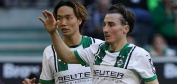Rocco Reitz von Gladbach im Spiel gegen RB Leipzig