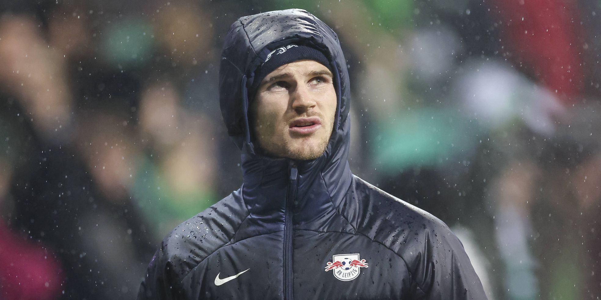 Timo Werner von RB Leipzig im Spiel gegen Werder Bremen
