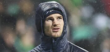 Timo Werner von RB Leipzig im Spiel gegen Werder Bremen
