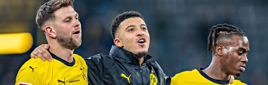 BVB-Spieler: Niclas Füllkrug, Jadon Sancho und Jamie Gittens