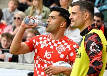 Keine Transfers: Nadiem Amiri soll bei Mainz 05, Granit Xhaka bei Bayer Leverkusen bleiben