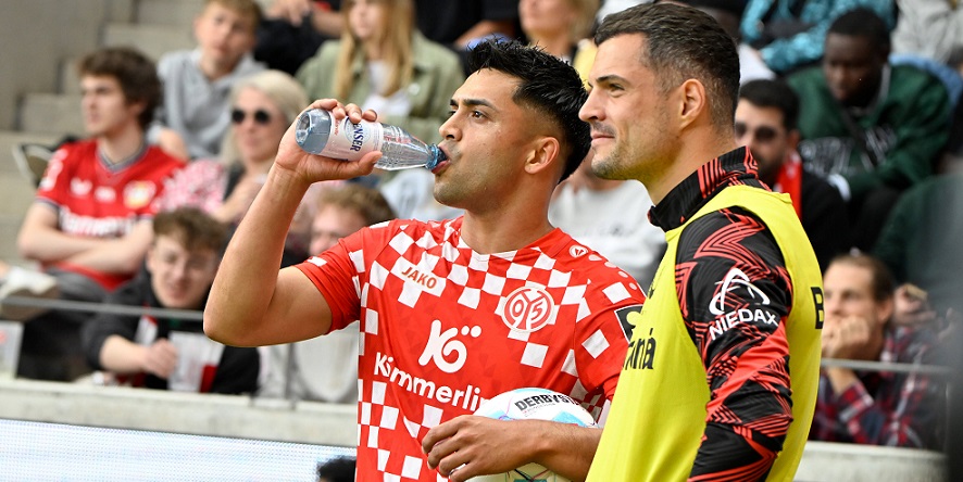 Keine Transfers: Nadiem Amiri soll bei Mainz 05, Granit Xhaka bei Bayer Leverkusen bleiben