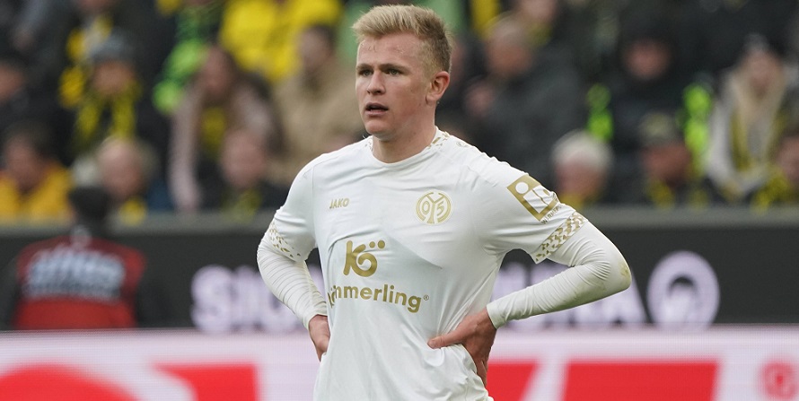 Jonathan Burkardt steht vor einem Wechsel von Mainz 05 zu Eintracht Frankfurt
