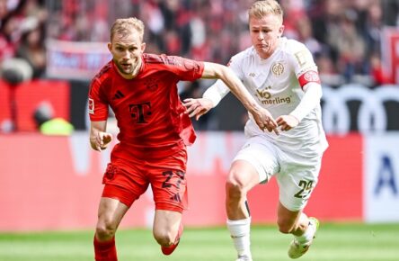 Konrad Laimer (Bayern München) und Jonathan Burkardt (Eintracht Frankfurt) sind bei ihren Klubs gesetzt