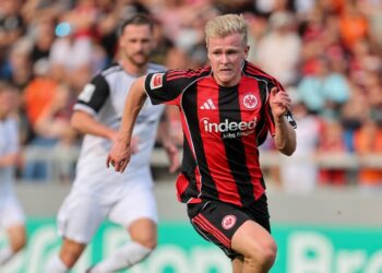 Jonathan Burkardt von Eintracht Frankfurt