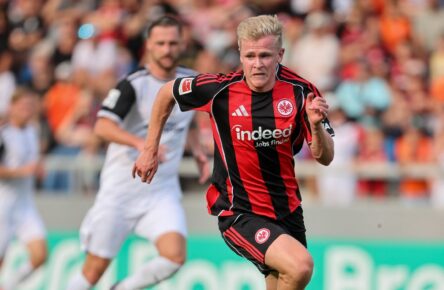 Jonathan Burkardt von Eintracht Frankfurt