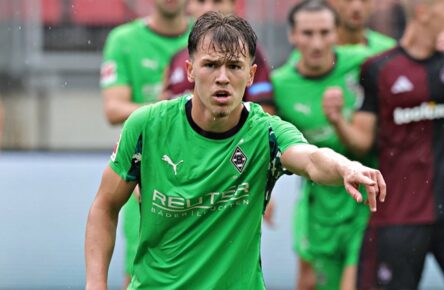Im Fokus der Transfergerüchte: Noah Pesch von Borussia Mönchengladbach