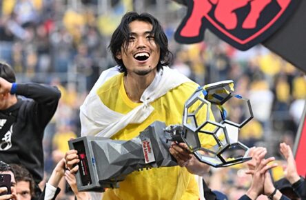 TSG Hoffenheim: Neuzugang Koki Machida bei der Meisterfeier mit Union SG