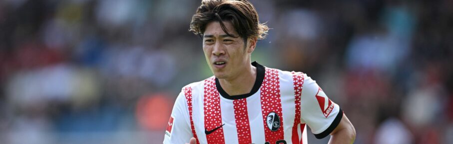 Yuito Suzuki vom SC Freiburg