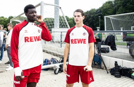 1. FC Köln: Ragnar Ache und Jakub Kaminski
