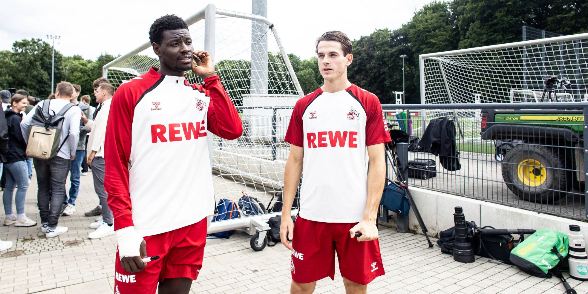 1. FC Köln: Ragnar Ache und Jakub Kaminski