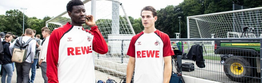 1. FC Köln: Ragnar Ache und Jakub Kaminski