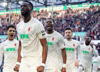 Beim FC Augsburg fest eingeplant: Chrislain Matsima