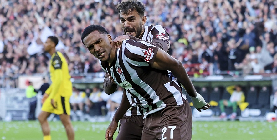 Überzeugend beim FC St. Pauli: Hountondji und Sinani