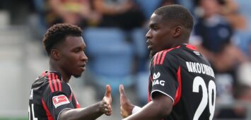 Eintracht Frankfurt: Aurelio Buta und Niels Nkounkou