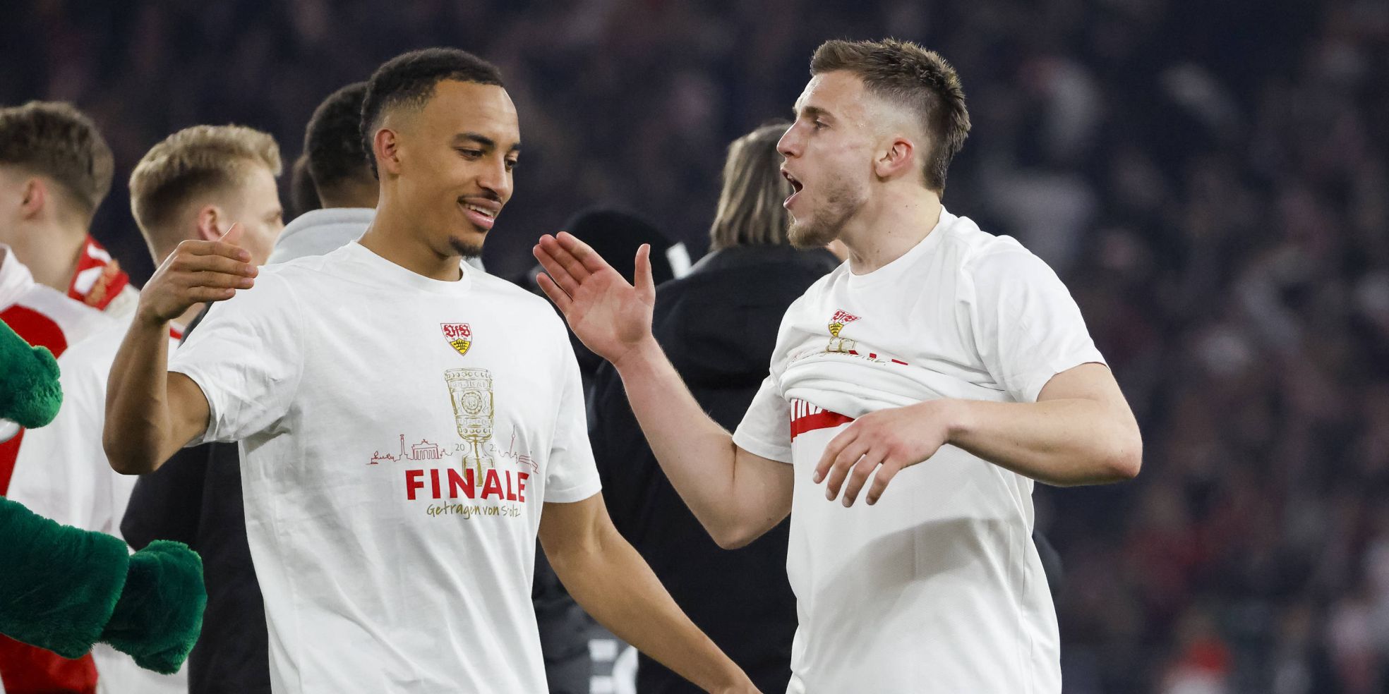 VfB Stuttgart: Jamie Leweling und Ermedin Demirovic