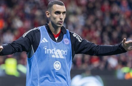 Bei Eintracht Frankfurt wieder eine Option: Ellyes Skhiri