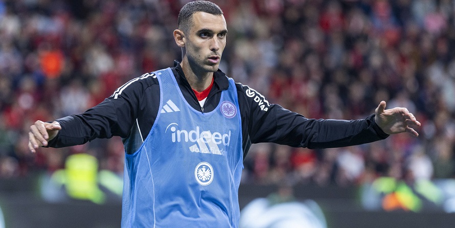 Bei Eintracht Frankfurt wieder eine Option: Ellyes Skhiri