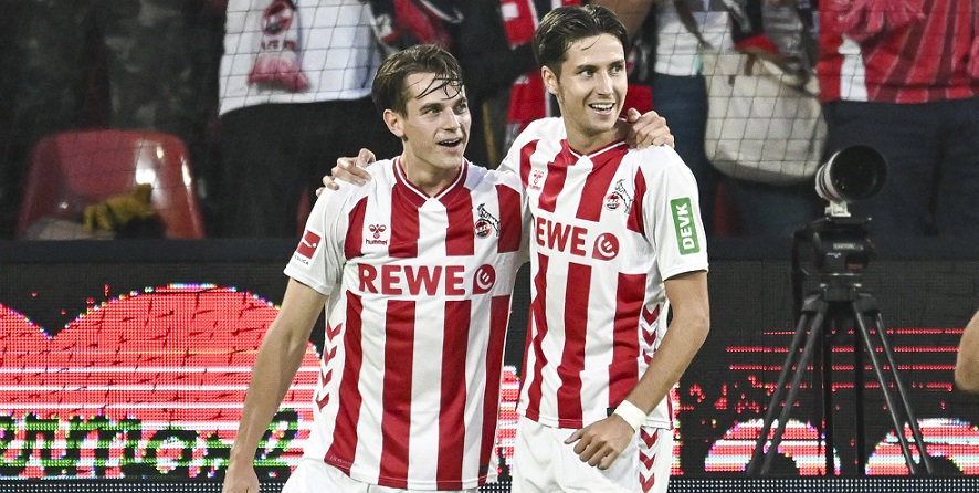 Mit dem 1. FC Köln am 2. Spieltag gegen Freiburg und bei Comunio erfolgreich: Jakub Kaminski und Denis Huseinbasic