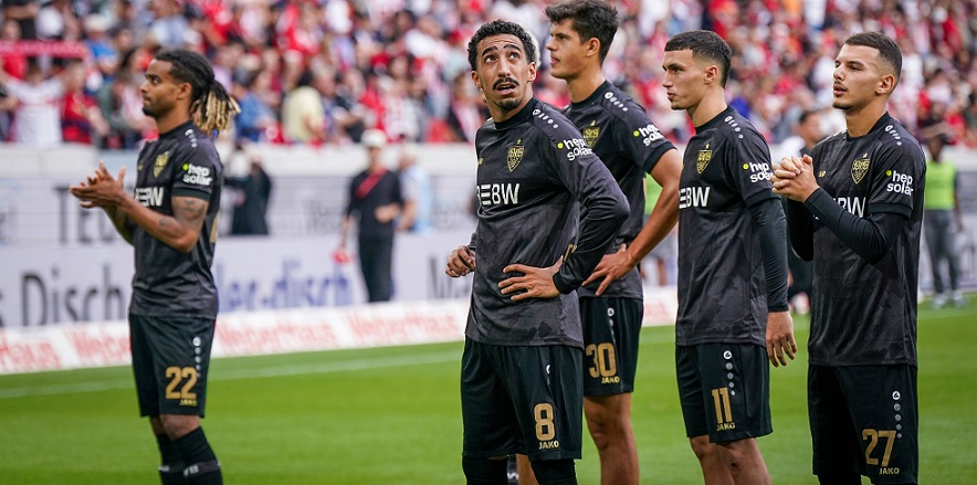 Guter Start mit kleiner Stelle beim VfB Stuttgart: Tiago Tomas (Mitte)