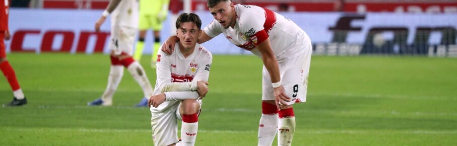 19.09.25 VfB Stuttgart - FC St. Pauli Deutschland, Stuttgart, 19.09.2025, Fussball, Bundesliga, VfB Stuttgart - FC St. Pauli: v.l. Angelo Stiller, Ermedin Demirovic beide VfB Stuttgart. *** 19 09 25 VfB Stuttgart FC St Pauli Germany, Stuttgart, 19 09 2025, Football, Bundesliga, VfB Stuttgart FC St Pauli v l Angelo Stiller, Ermedin Demirovic both VfB Stuttgart