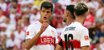 Chema Andres und Atakan Karazor vom VfB Stuttgart