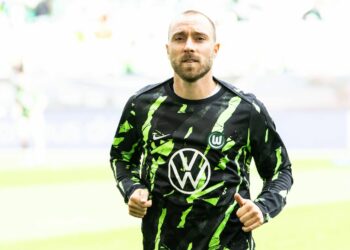 Christian Eriksen vom VfL Wolfsburg