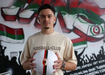 Fabian Rieder vom FC Augsburg