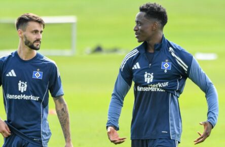 HSV: Fabio Vieira und Albert Sambi Lokonga