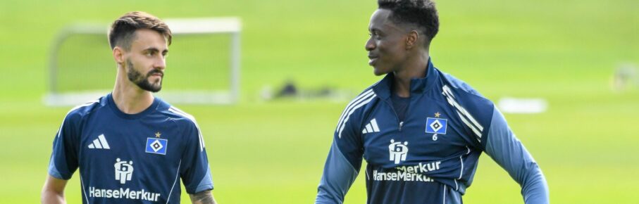 HSV: Fabio Vieira und Albert Sambi Lokonga