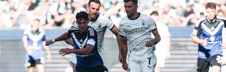 Gladbach - HSV: Kevin Stöger und Nicolas Capaldo