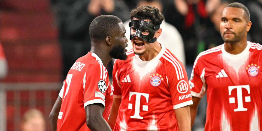 Kaufempfehlung beim FC Bayern München: Dayot Upamecano mit Aleksandar Pavlovic und Jonathan Tah