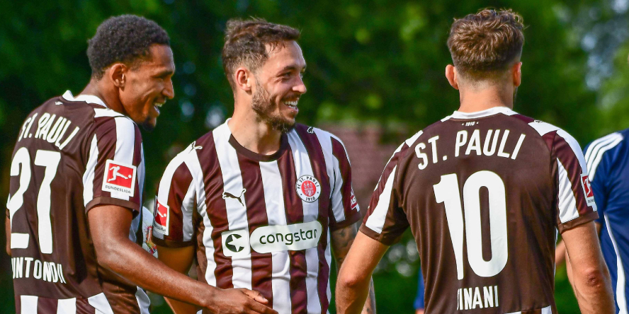 Gleich drei Sturm-Kaufempfehlungen beim FC St. Pauli: Andréas Hountondji, Mathias Pereira Lage und Danel Sinani