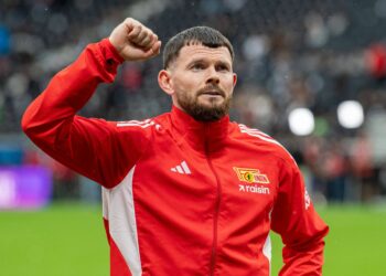 Oliver Burke von Union Berlin trifft dreifach
