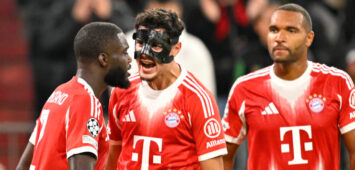 Kaufempfehlung beim FC Bayern München: Dayot Upamecano mit Aleksandar Pavlovic und Jonathan Tah