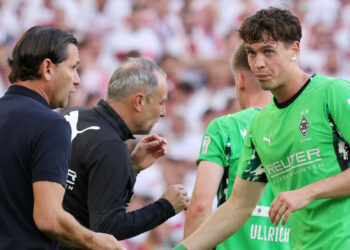 Philipp Sander überzeugt bei Borussia Mönchengladbach.