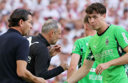 Philipp Sander überzeugt bei Borussia Mönchengladbach.
