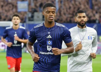 HSV: Warmed Omari vom Hamburger SV