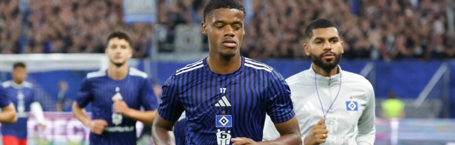 HSV: Warmed Omari vom Hamburger SV