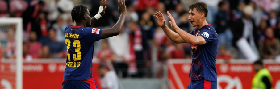 RB Leipzig: Castello Lukeba und Willi Orban