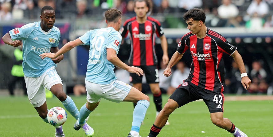 Marktwertverlierer mit guten Perspektiven: Ilyas Ansah (Union Berlin) und Can Uzun (Eintracht Frankfurt)