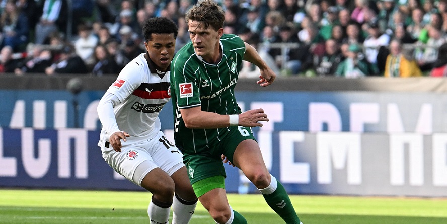 Mittelfeldmotor bei Werder: Jens Stage