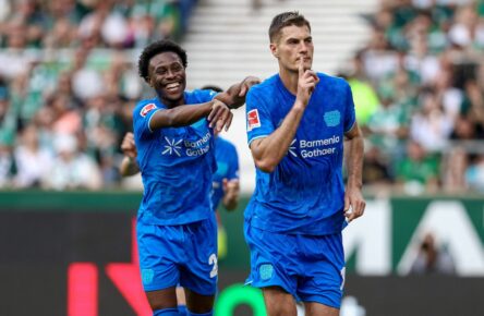 Bayer Leverkusen: Patrik Schick und Nathan Tella