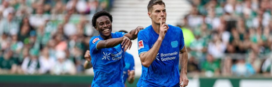 Bayer Leverkusen: Patrik Schick und Nathan Tella