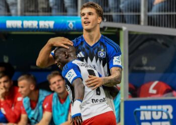 HSV: Luka Vuskovic und Jean-Luc Dompe