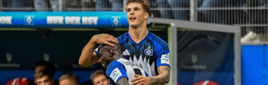 HSV: Luka Vuskovic und Jean-Luc Dompe