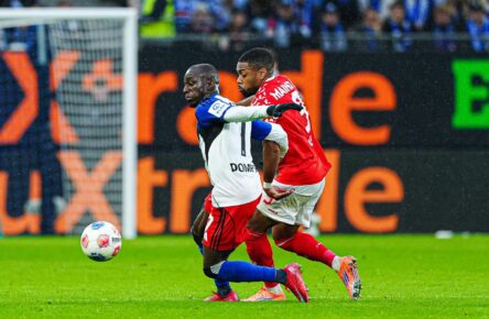 Jean-Luc Dompe trifft für den HSV