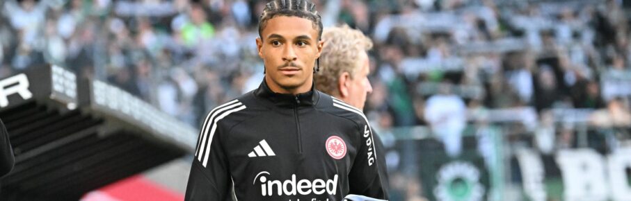 Jean-Matteo Bahoya von Eintracht Frankfurt