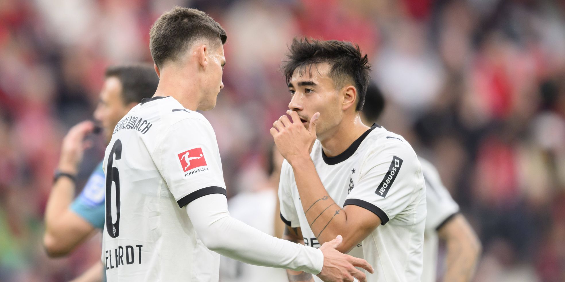 Gladbach: Jens Castrop und Yannik Engelhardt von Borussia Mönchengladbach